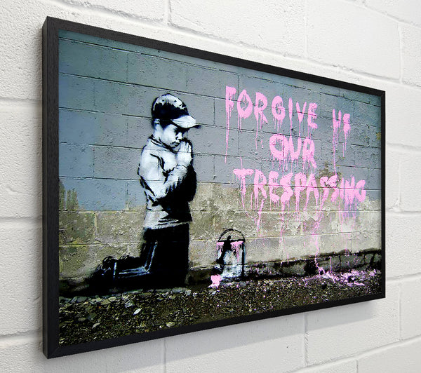 Banksy Forgive Us Our Trespassing