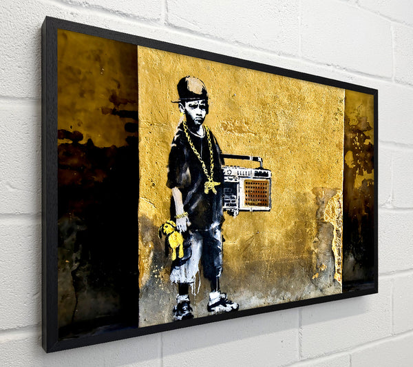 Banksy Ghetto Blaster