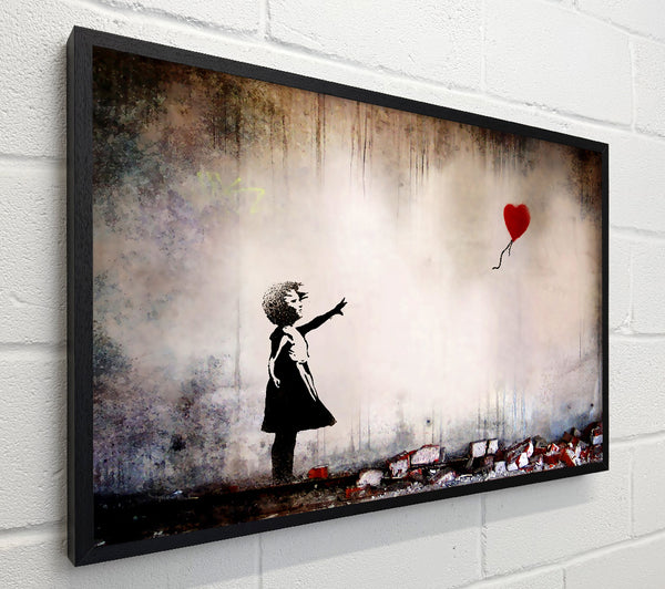 Banksy Heart Balloon