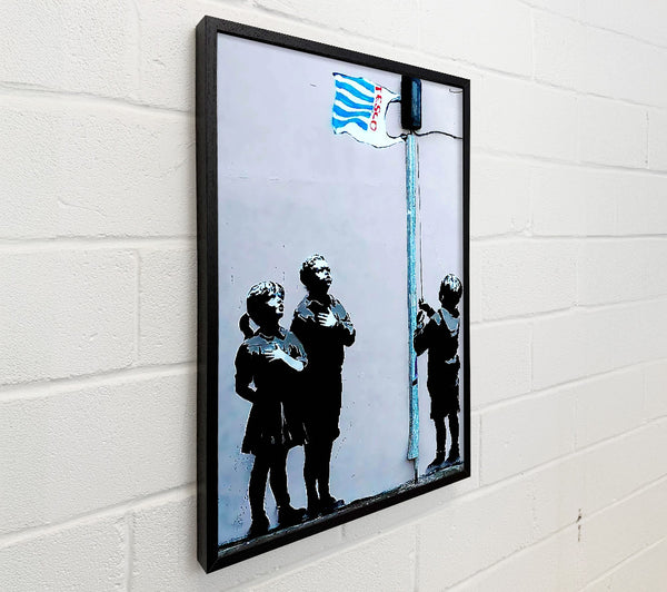 Banksy Homage To The Tesco Flag 2