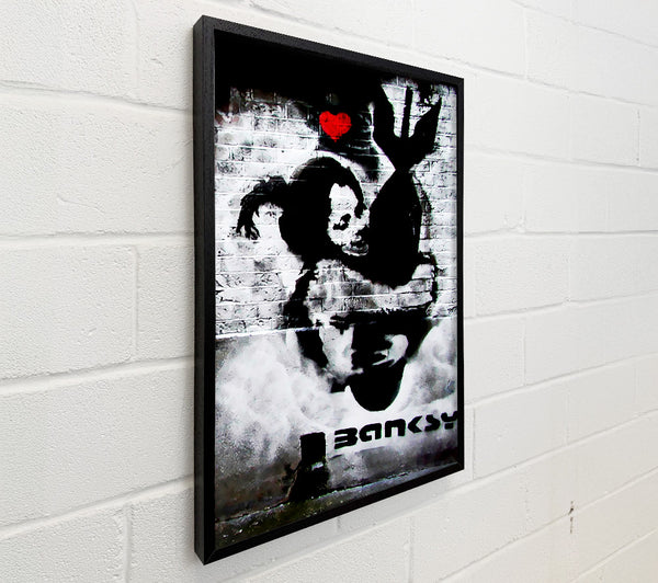 Banksy Hugging The Bomb