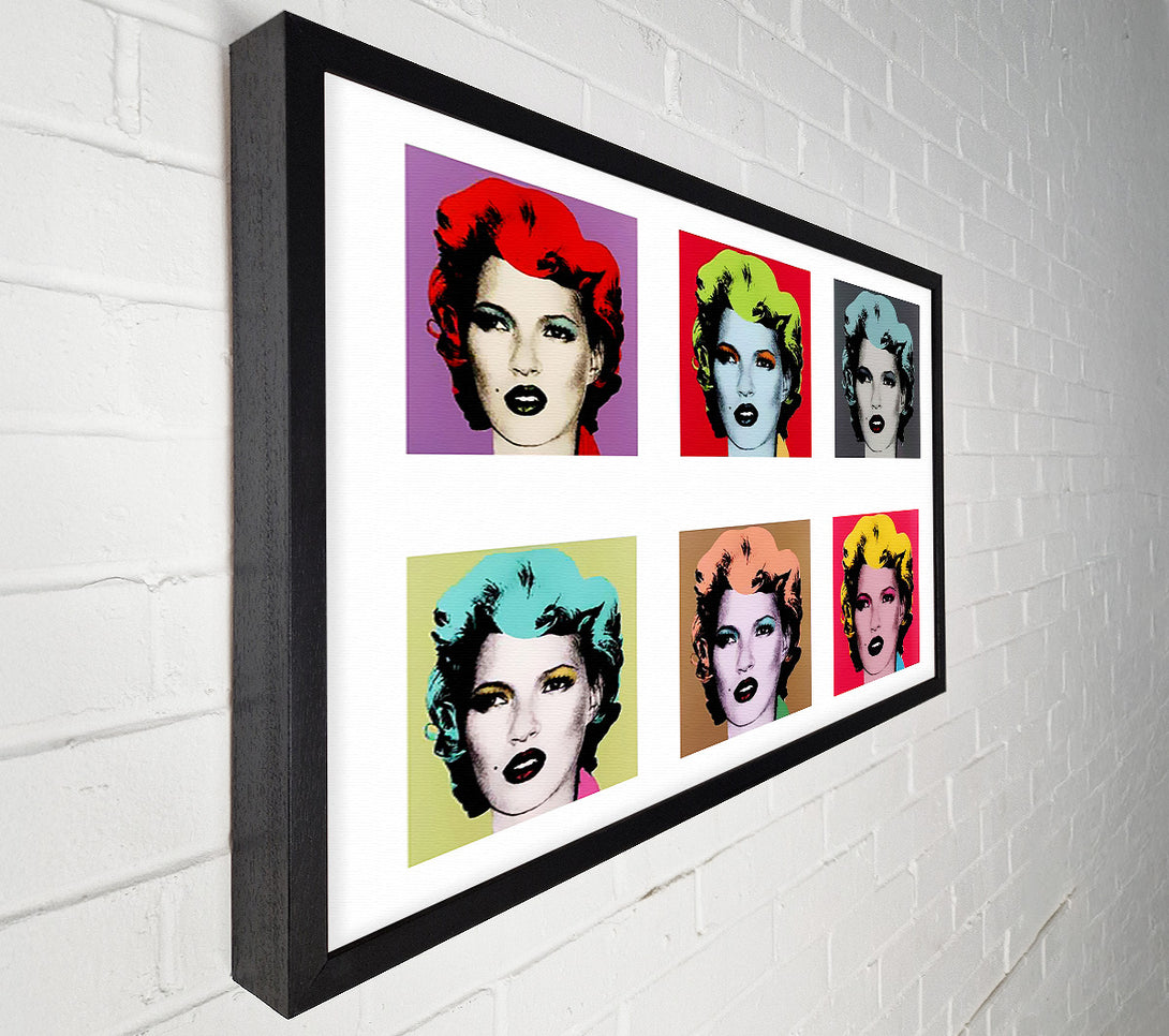  A Canvas Print of Banksy Kate Moss 6 Canvas Wall Art