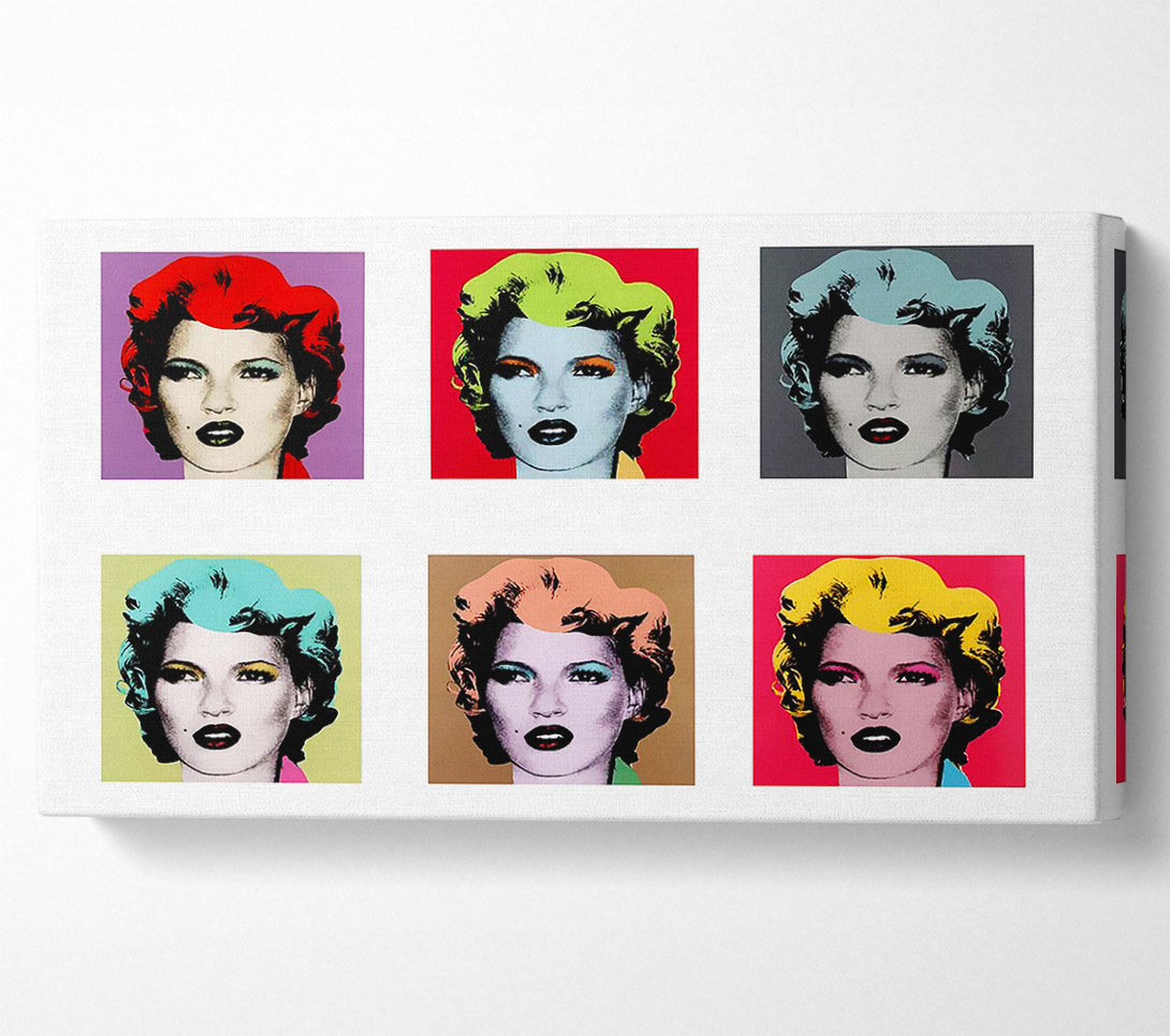  A Canvas Print of Banksy Kate Moss 6 Canvas Wall Art