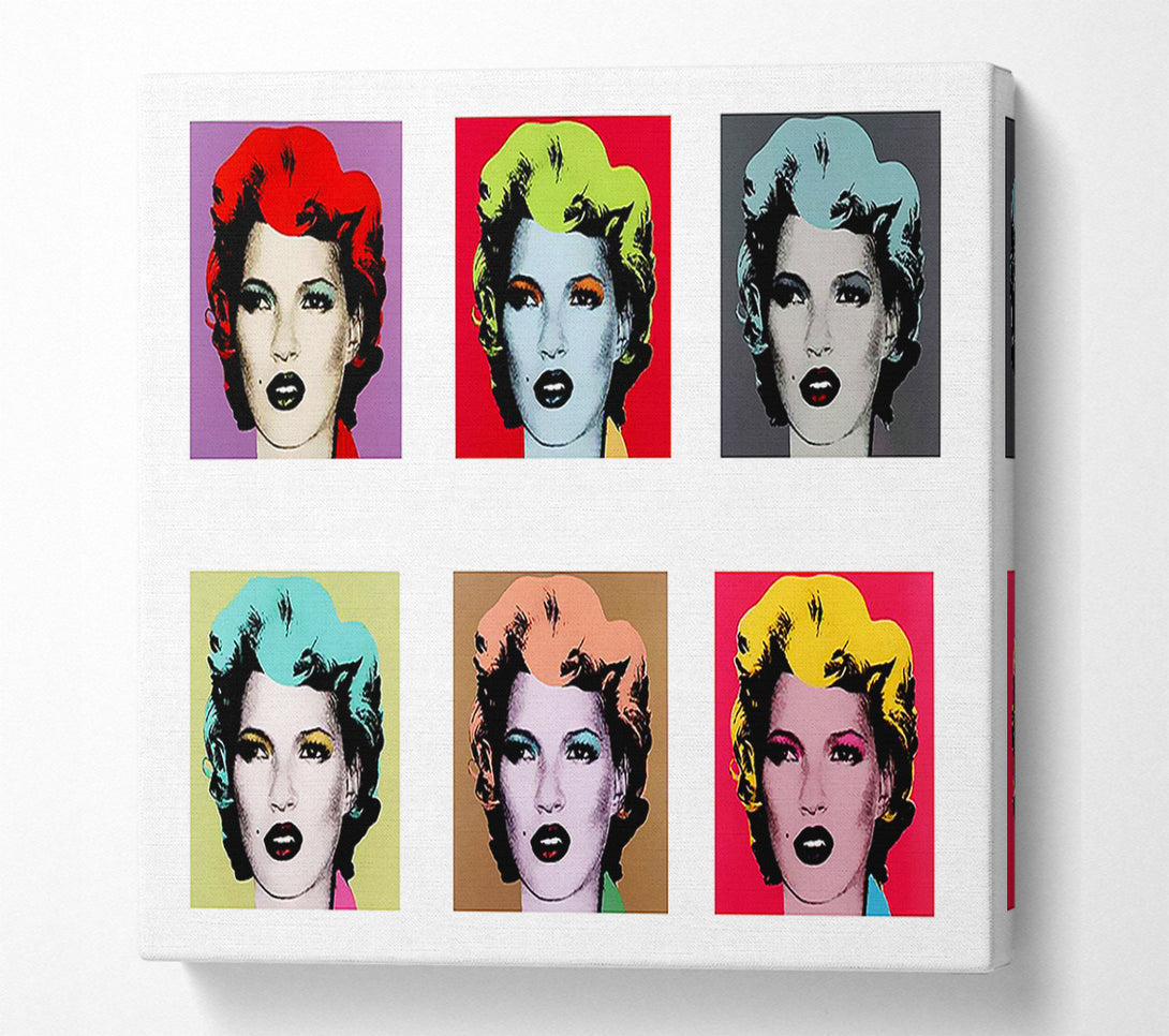 A Canvas Print of Banksy Kate Moss 6 Canvas Wall Art