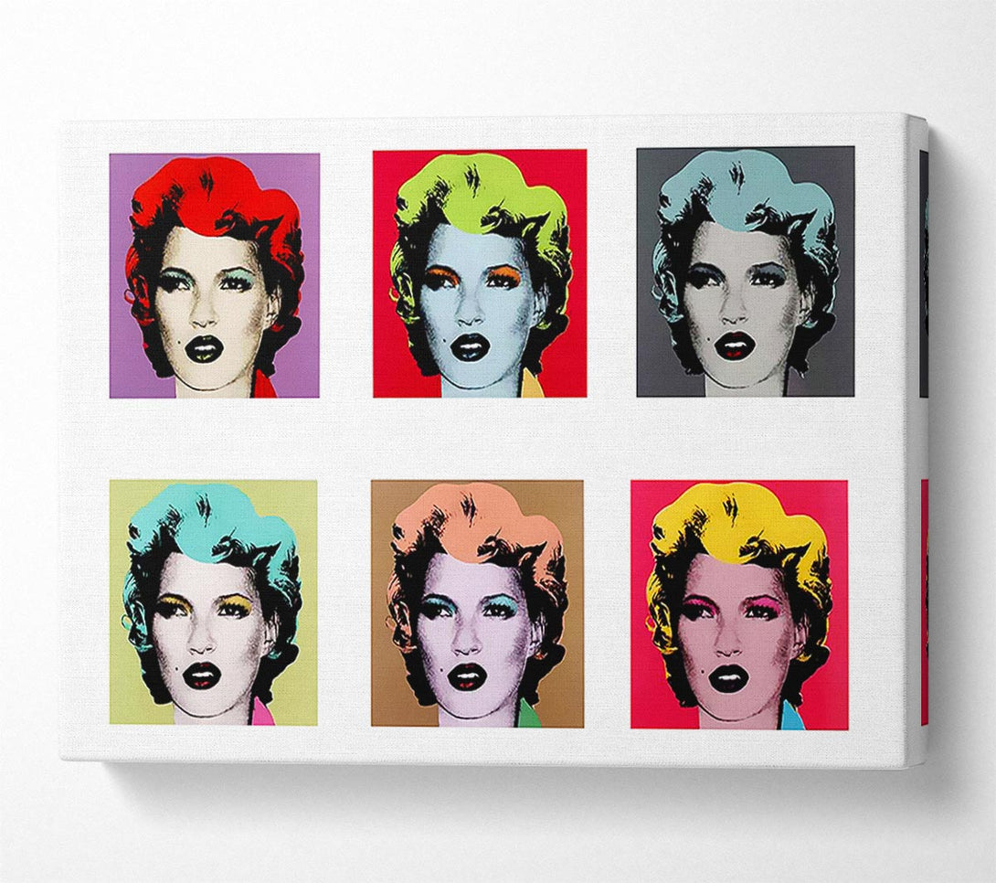  A Canvas Print of Banksy Kate Moss 6 Canvas Wall Art