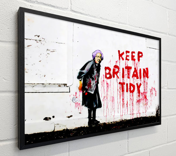 Banksy Keep Britain Tidy