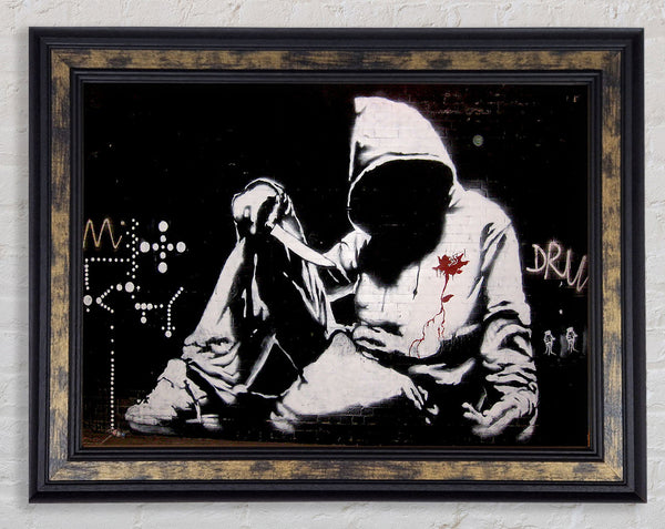 Knife Hoodies Framed Print
