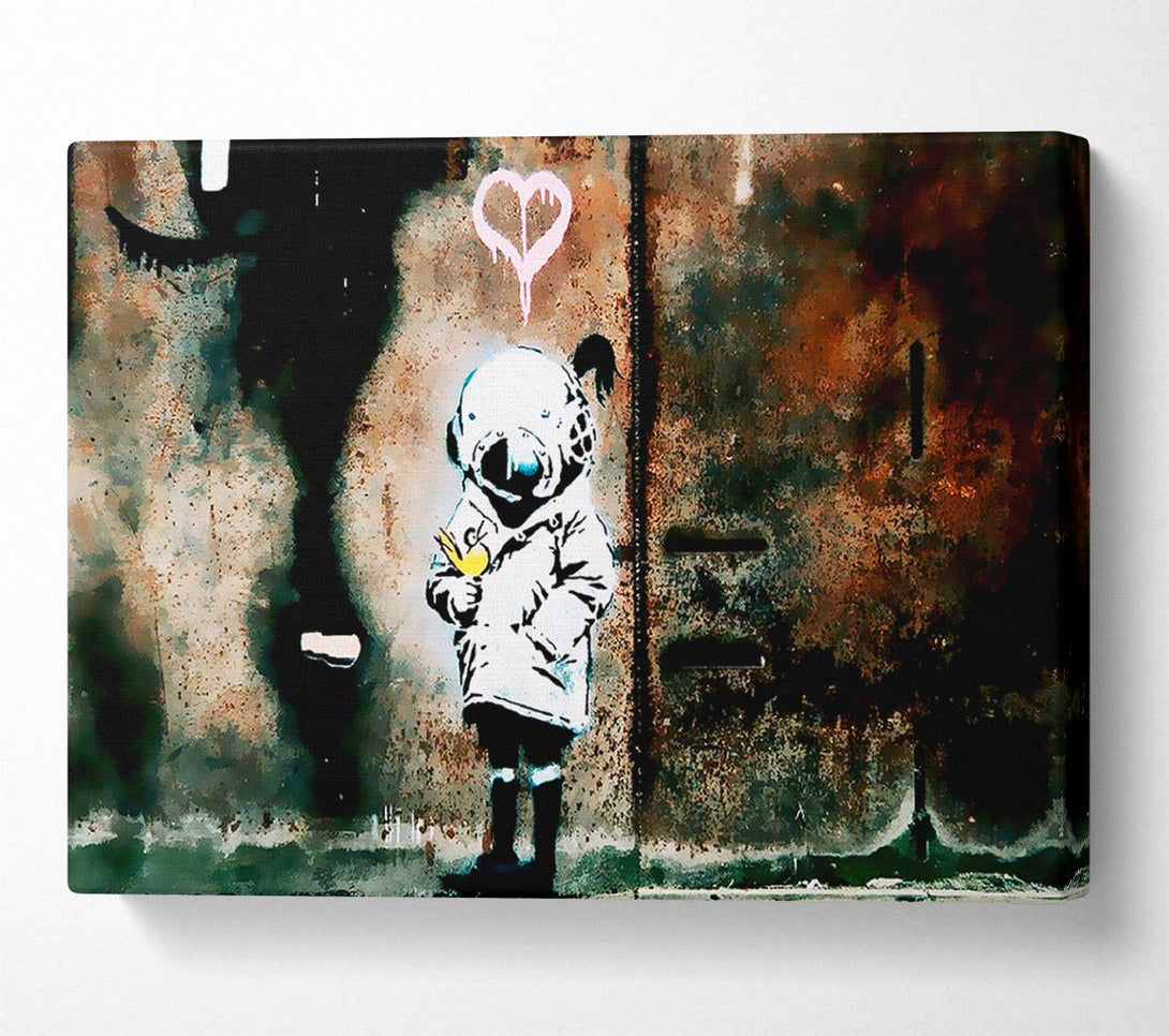  A Canvas Print of Banksy Love Tank Girl Canvas Art