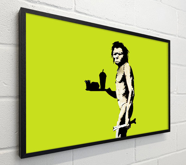 Banksy Mcdonalds Caveman Lime