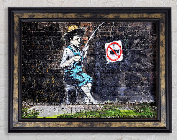 No Fishing Sign