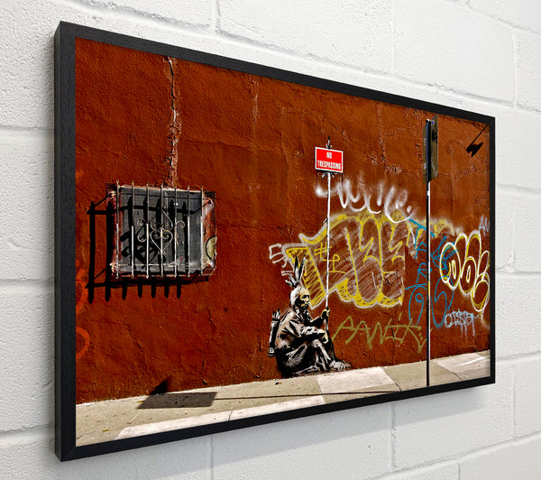 Banksy No Trespassing