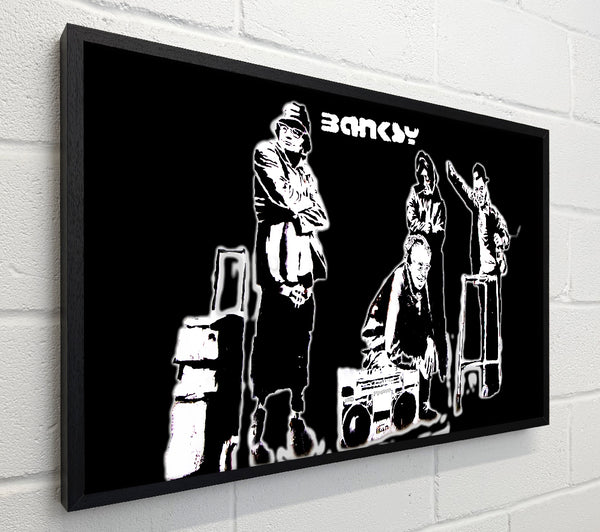 Banksy Old Skool Black