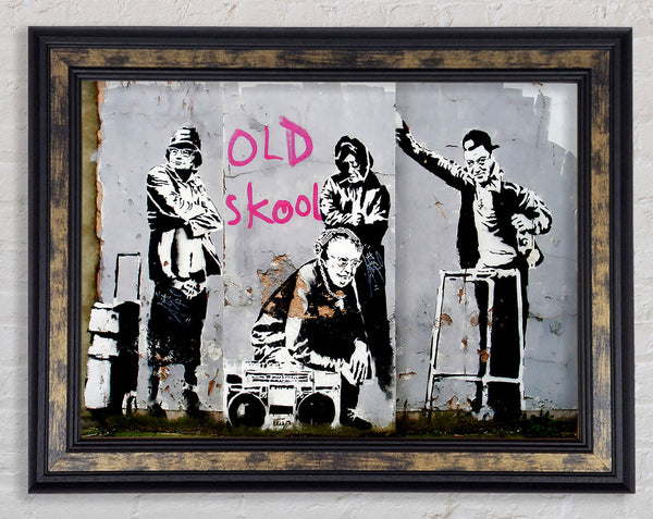 Old Skool Framed Print