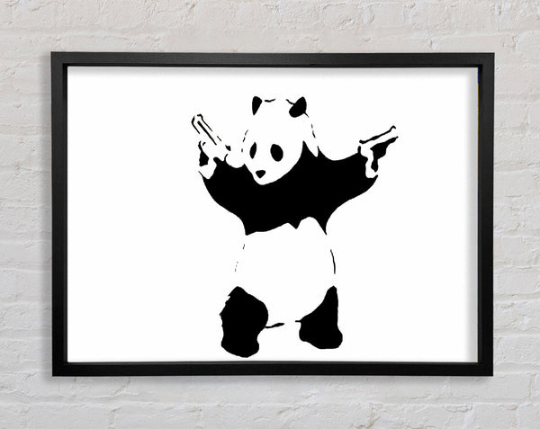 Halterlose Strümpfe Panda Weiß
