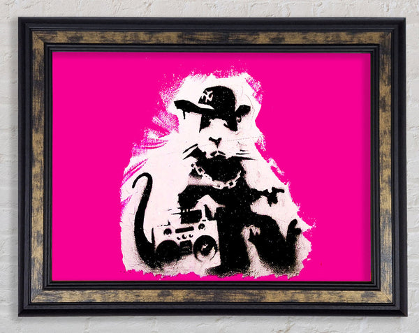 Pimp Rat Framed Print