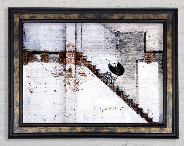 Pram Wars Framed Print
