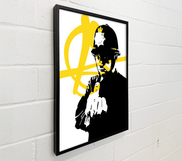 Banksy Rude Copper