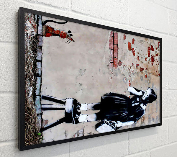 Banksy Scardie Cat