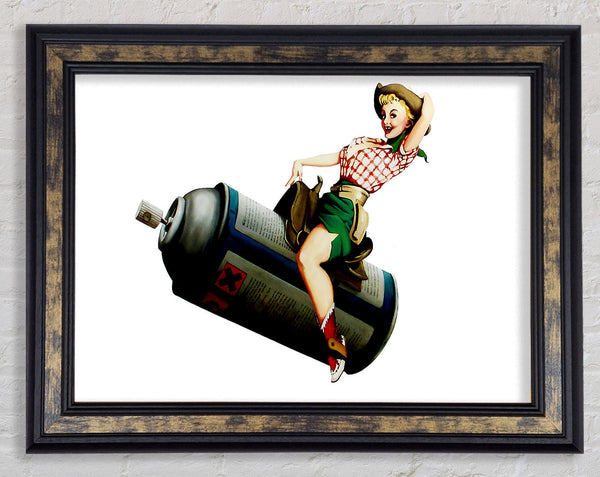 Spray Can Cowgirl