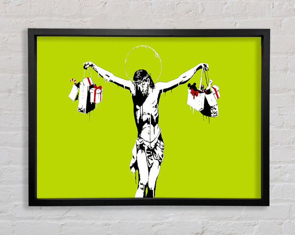 Danke Christus für den Einkauf Lime