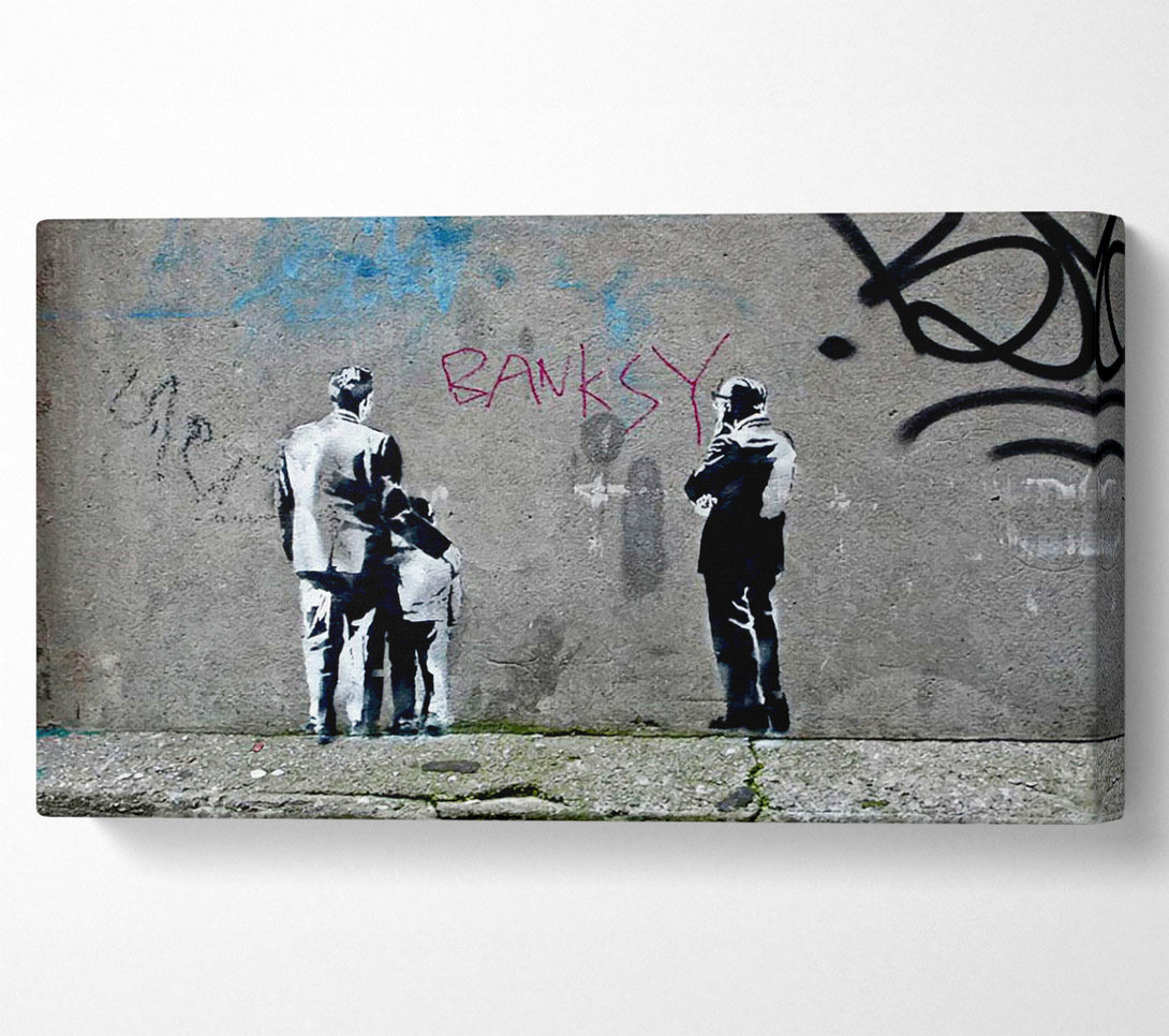  A Canvas Print of Banksy The New Art Canvas Wall Art