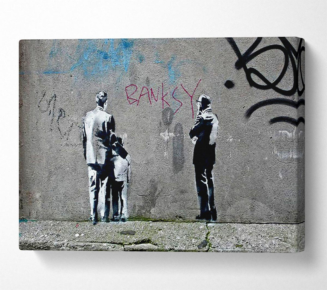  A Canvas Print of Banksy The New Art Canvas Wall Art