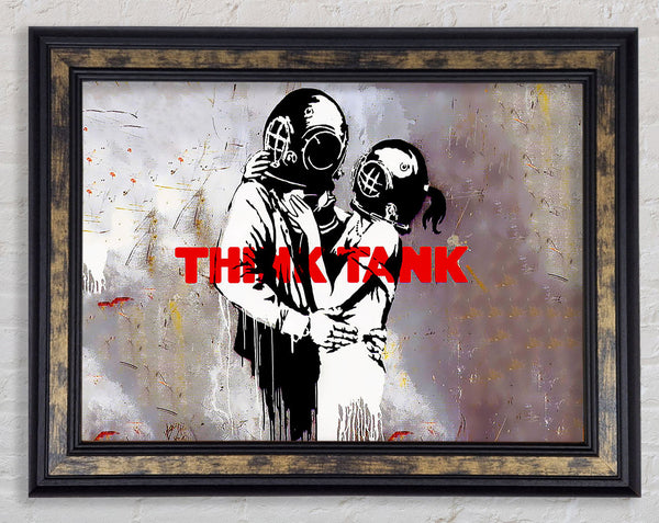 Think Tank Framed Print