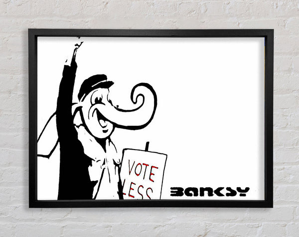 Banksy Vote Less