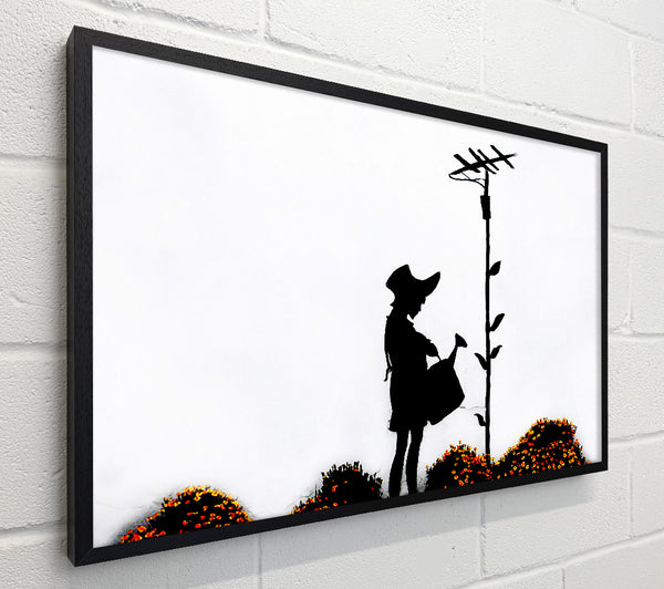 Banksy Watering Can Girl