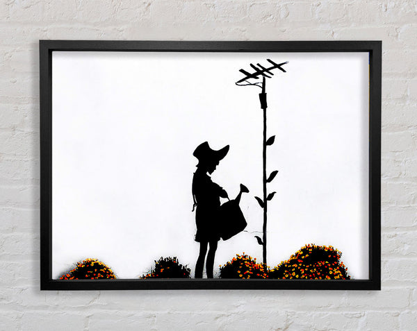 Banksy Watering Can Girl