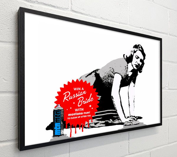 Banksy Win A Russian Bride