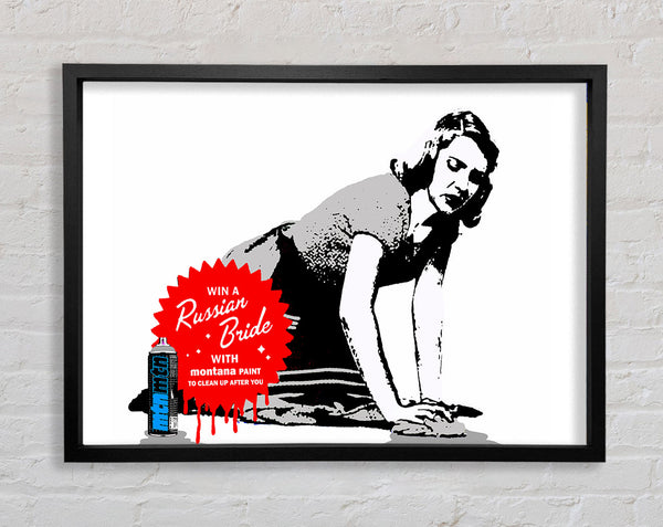 Banksy Win A Russian Bride