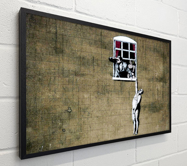 Banksy Window Lovers Original