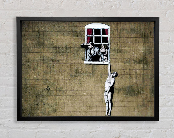 Banksy Window Lovers Original