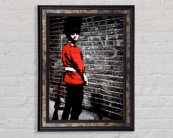 Beef Eater Framed Print