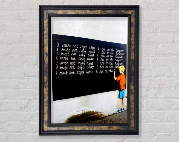 I Must Framed Print