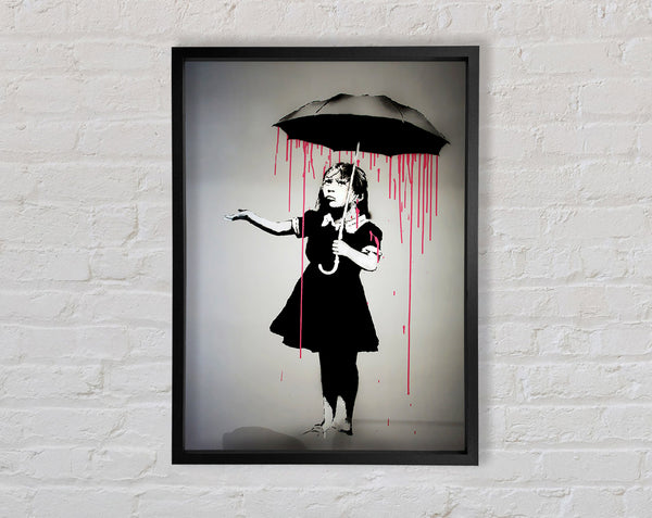 Regenschirm-Mädchen