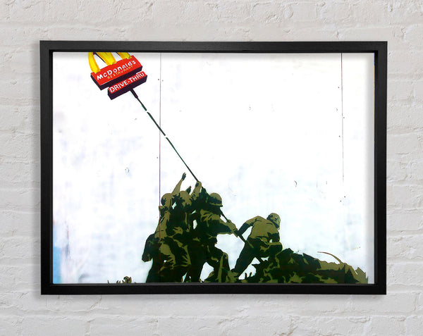 Soldaten-Hommage an McDonalds