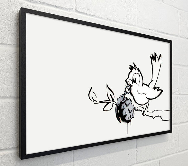 Banksy Bird Granade