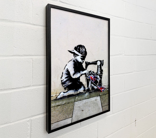Banksy Child Bunting