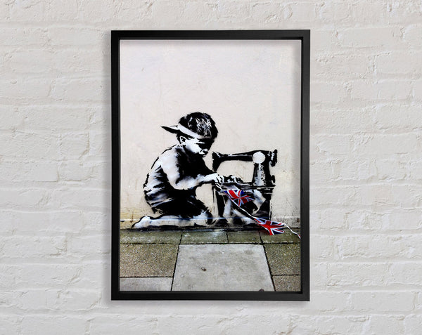 Banksy Child Bunting