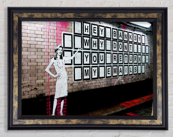 Countdown Framed Print