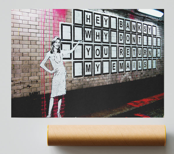Banksy Countdown Print
