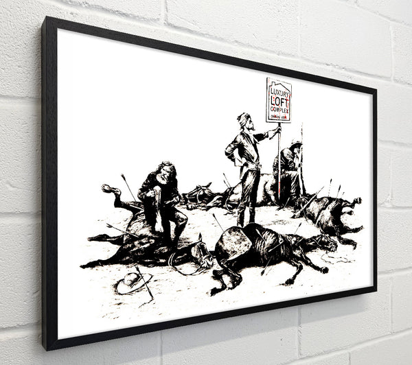 Banksy Custers Last Stand