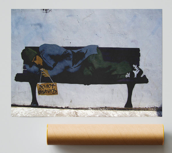 Banksy Do Not Disturb Print