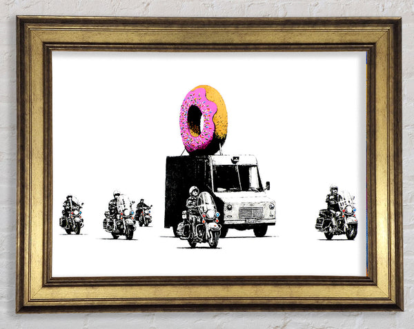 Banksy Donut Security