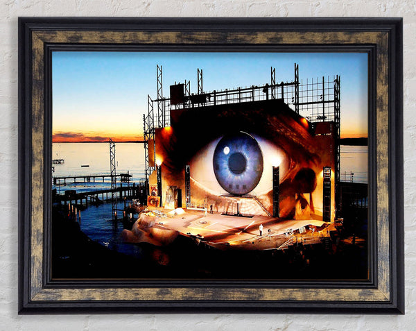 Eye Watching You Framed Print