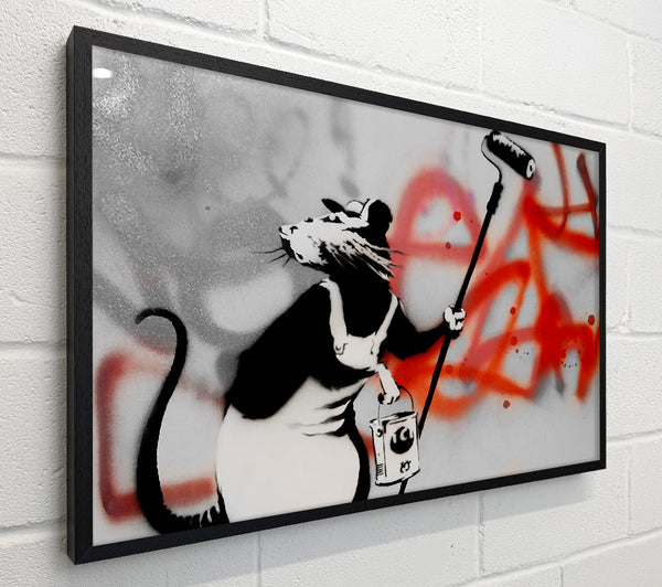 Banksy Graffiti Rat Removal