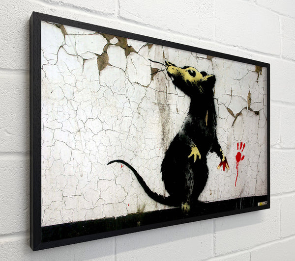 Banksy Rat Paw