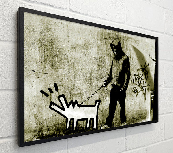 Banksy Haring Dog